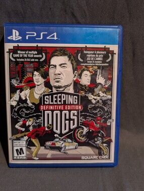 Sleeping Dogs Definitive Edition PS4 Video Game (Sony PlayStation 4, 2014)